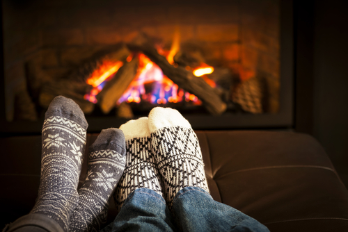 vented propane gas logs