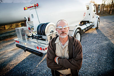 Propane delivery in Williamson County Tennessee
